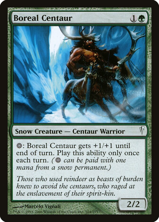 Boreal Centaur - carta Magic The Gathering