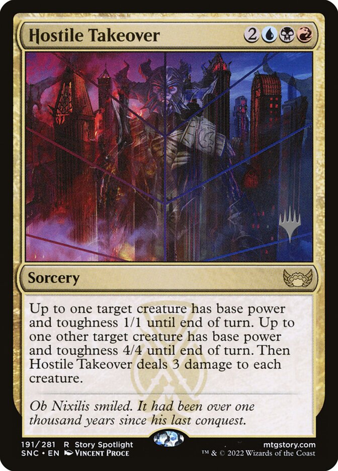Hostile Takeover - carta Magic The Gathering