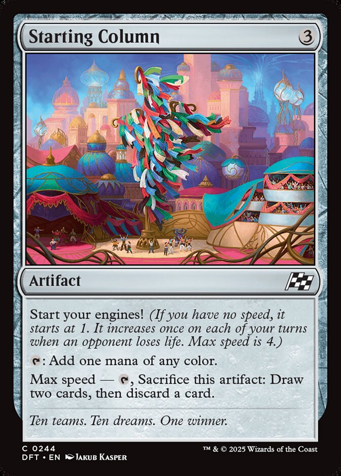 Starting Column - carta Magic The Gathering