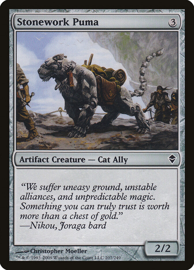 Stonework Puma - carta Magic The Gathering