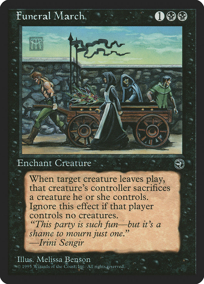 Funeral March - carta Magic The Gathering