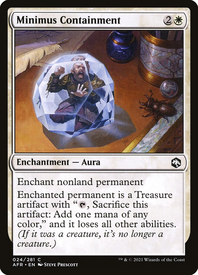Minimus Containment - carta Magic The Gathering