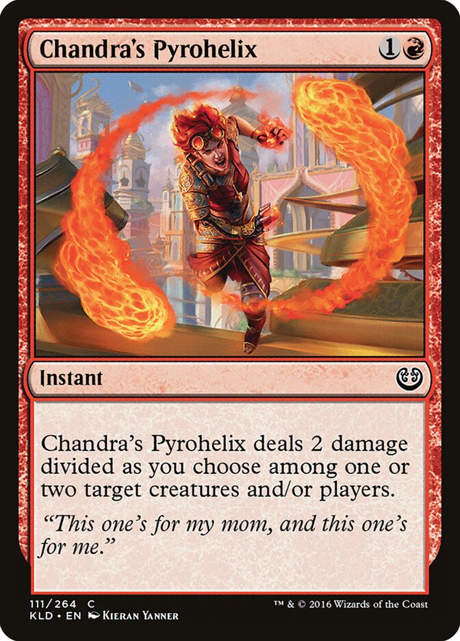 Chandra's Pyrohelix - carta Magic The Gathering