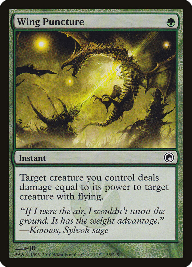 Wing Puncture - carta Magic The Gathering