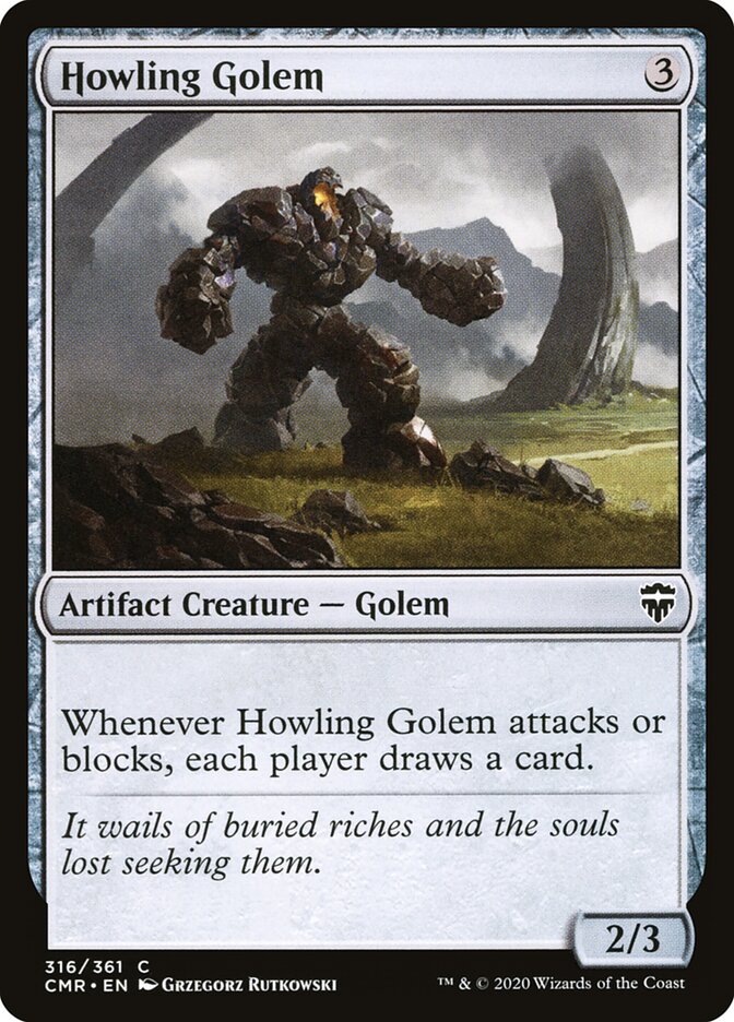Howling Golem - carta Magic The Gathering