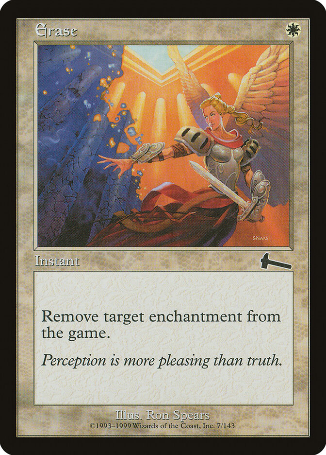 Erase - carta Magic The Gathering