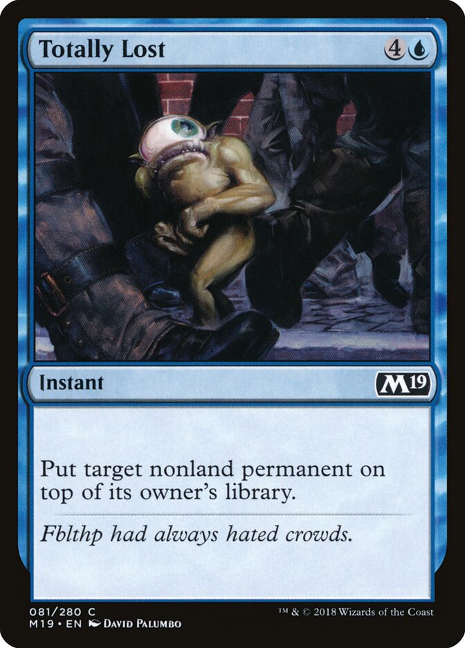 Totally Lost - carta Magic The Gathering