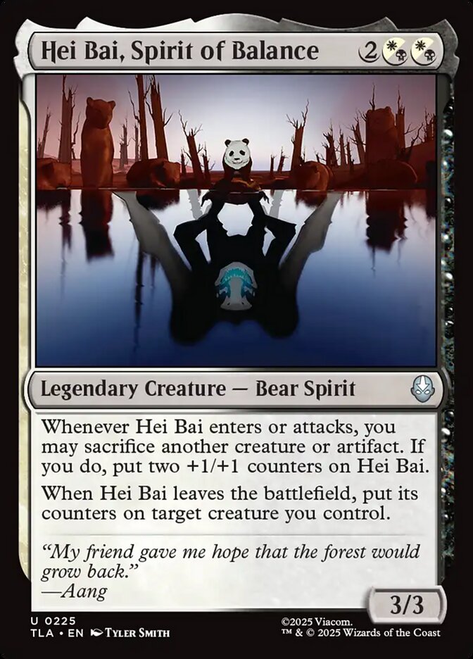 Hei Bai, Spirit of Balance - carta Magic The Gathering