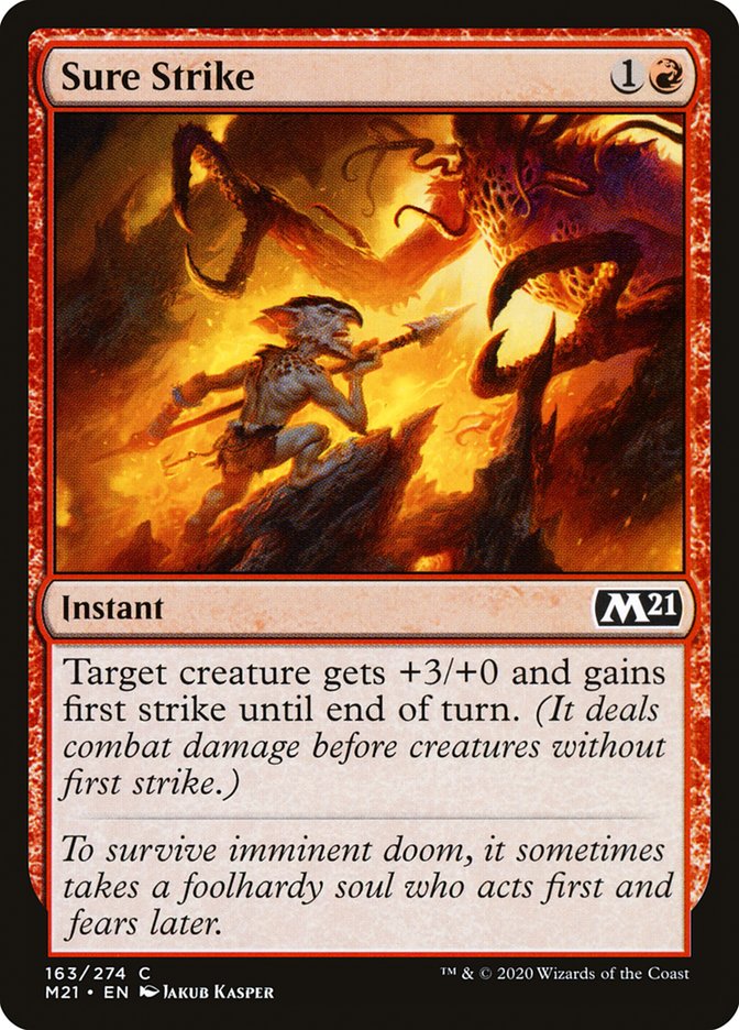 Sure Strike - carta Magic The Gathering