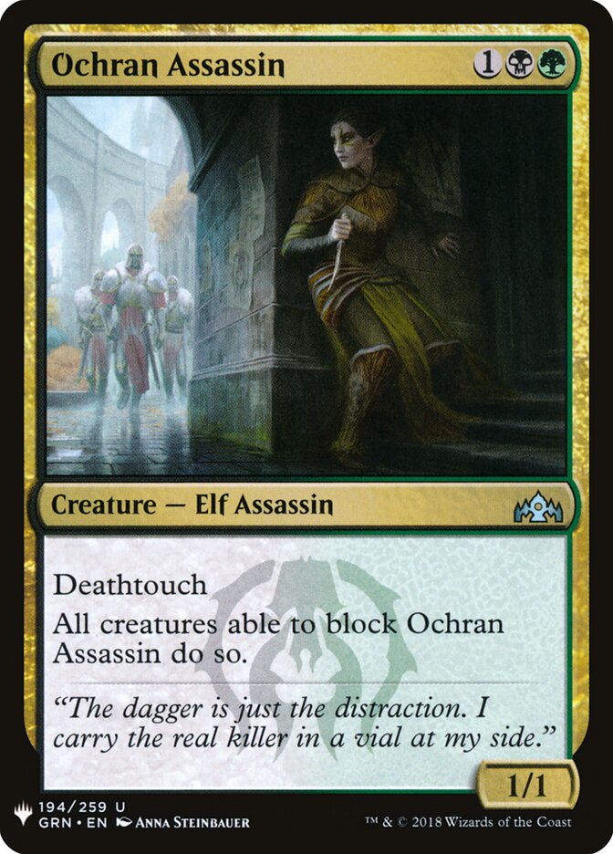 Ochran Assassin - carta Magic The Gathering