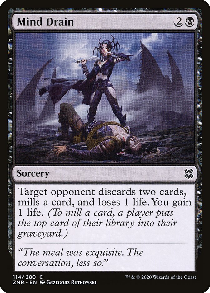 Mind Drain - carta Magic The Gathering