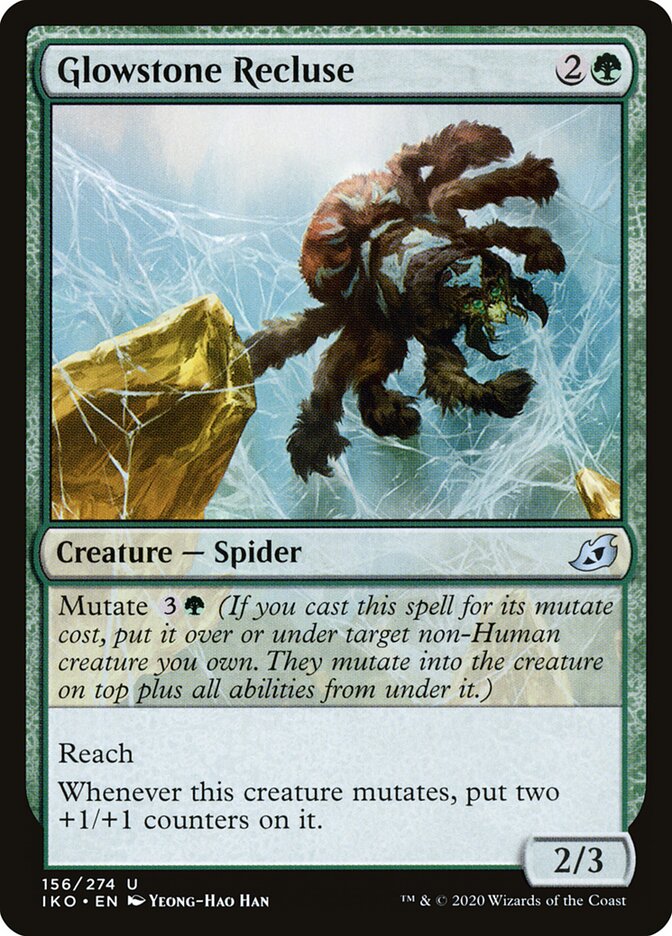 Glowstone Recluse - carta Magic The Gathering