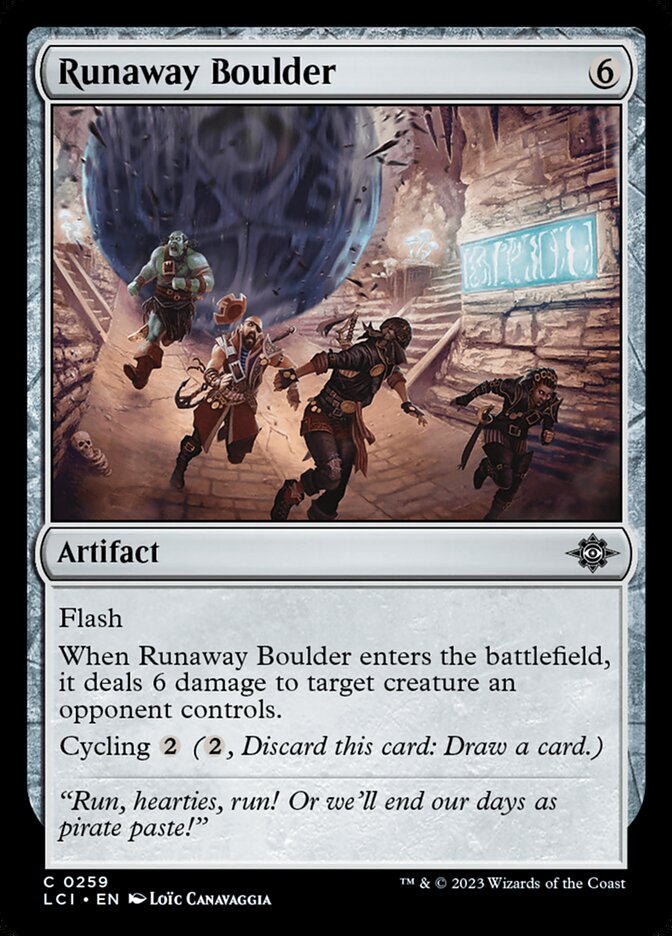 Runaway Boulder - LCI-259-NF-STD