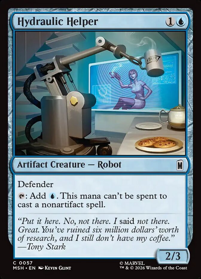 Hydraulic Helper - carta Magic The Gathering
