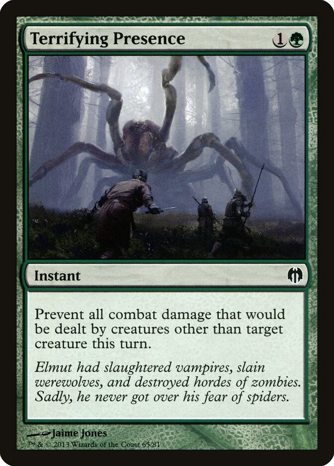 Terrifying Presence - carta Magic The Gathering