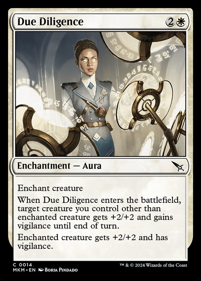 Due Diligence - carta Magic The Gathering