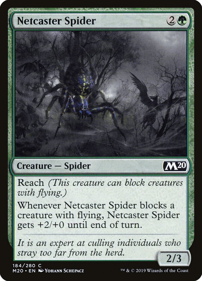 Netcaster Spider - carta Magic The Gathering