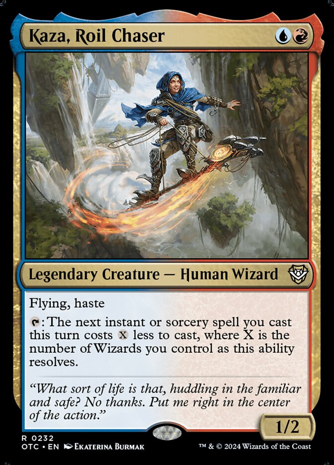 Kaza, Roil Chaser - carta Magic The Gathering