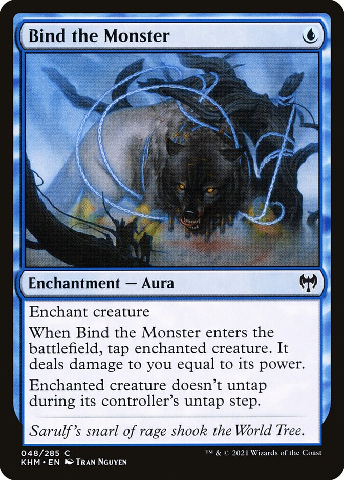 Bind the Monster - carta Magic The Gathering