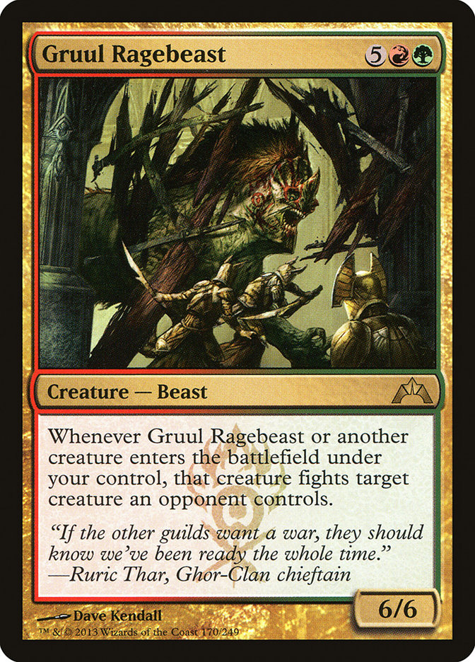 Gruul Ragebeast - GTC-170-NF-STD