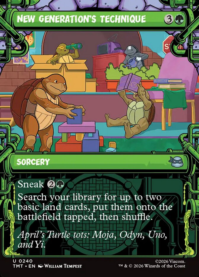 New Generation's Technique - carta Magic The Gathering