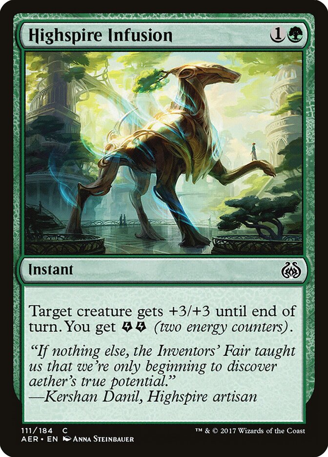 Highspire Infusion - carta Magic The Gathering