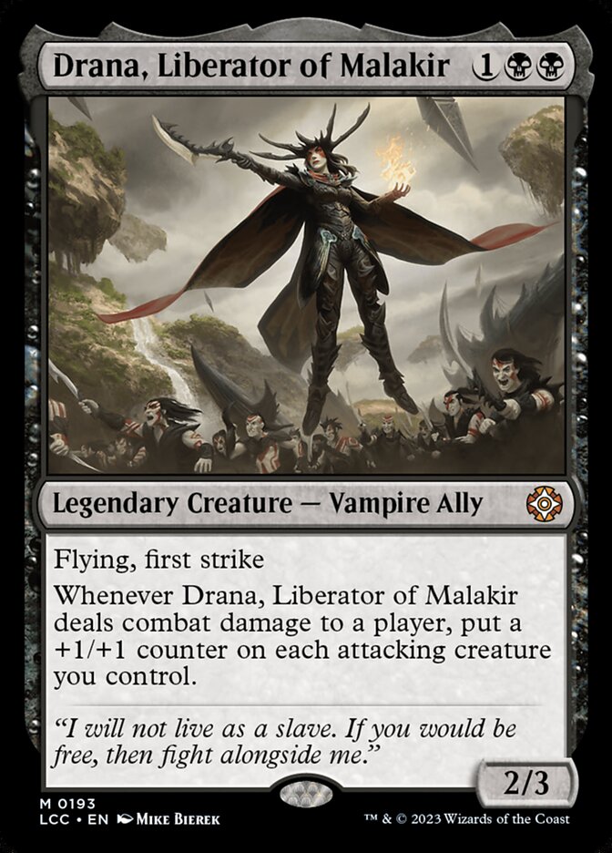 Drana, Liberator of Malakir - carta Magic The Gathering