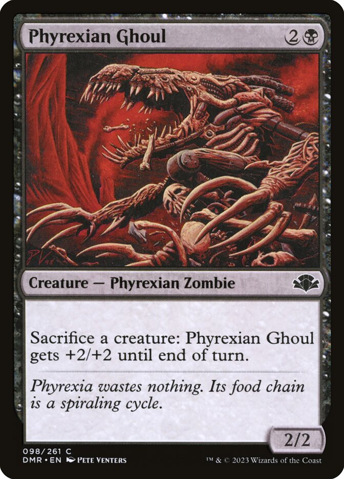 Phyrexian Ghoul - carta Magic The Gathering