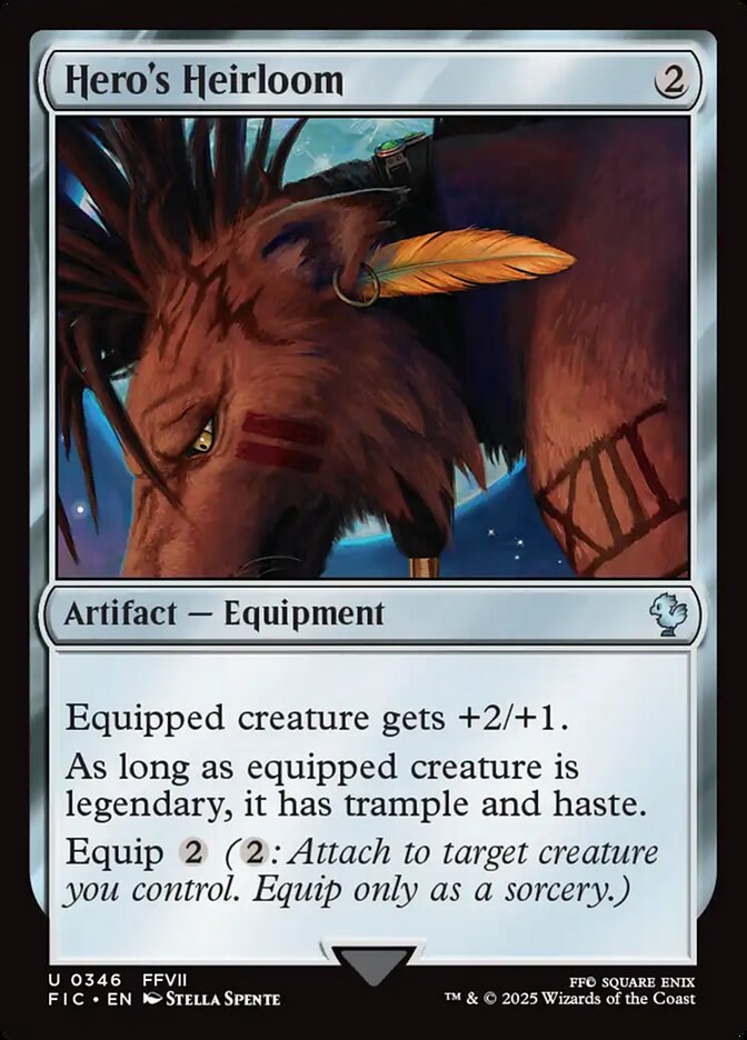 Hero's Heirloom - carta Magic The Gathering