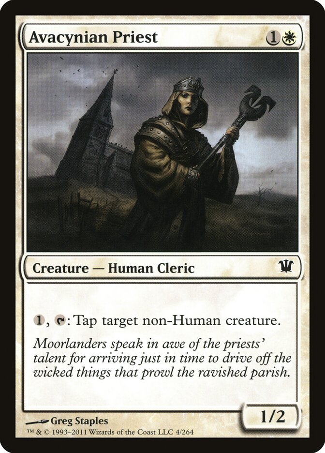 Avacynian Priest - carta Magic The Gathering