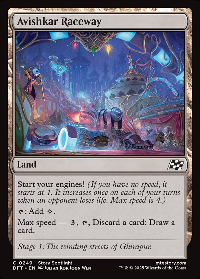 Avishkar Raceway - DFT-249-NF-STD
