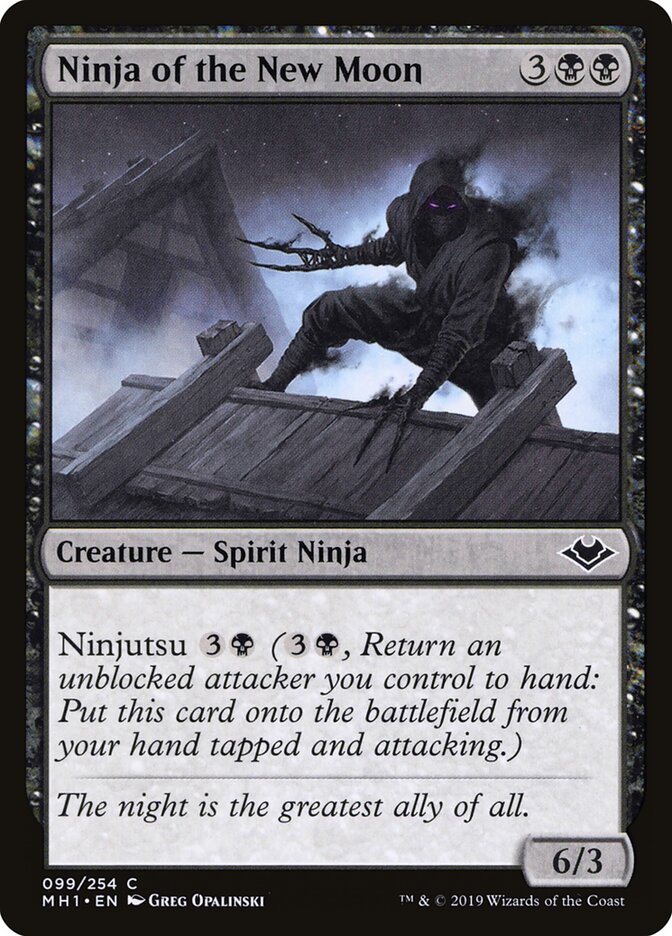 Ninja of the New Moon - carta Magic The Gathering