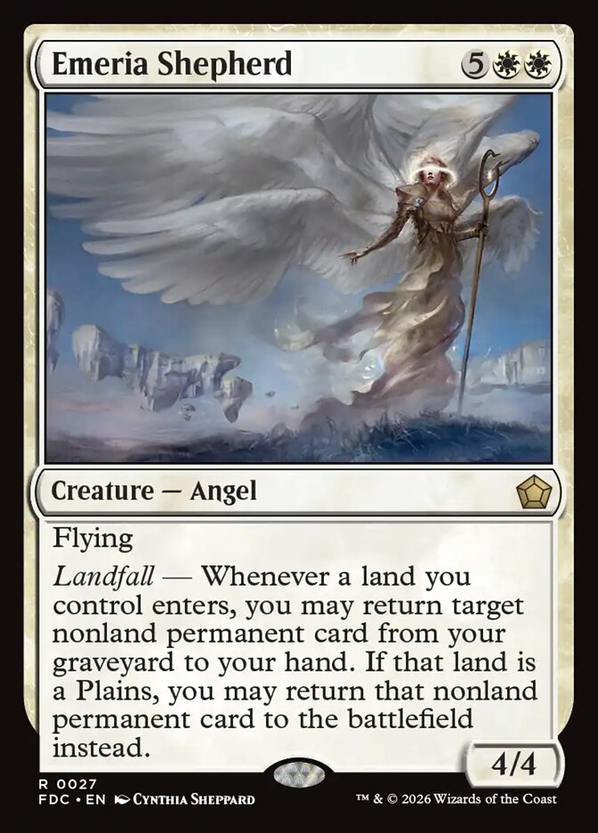 Emeria Shepherd - carta Magic The Gathering