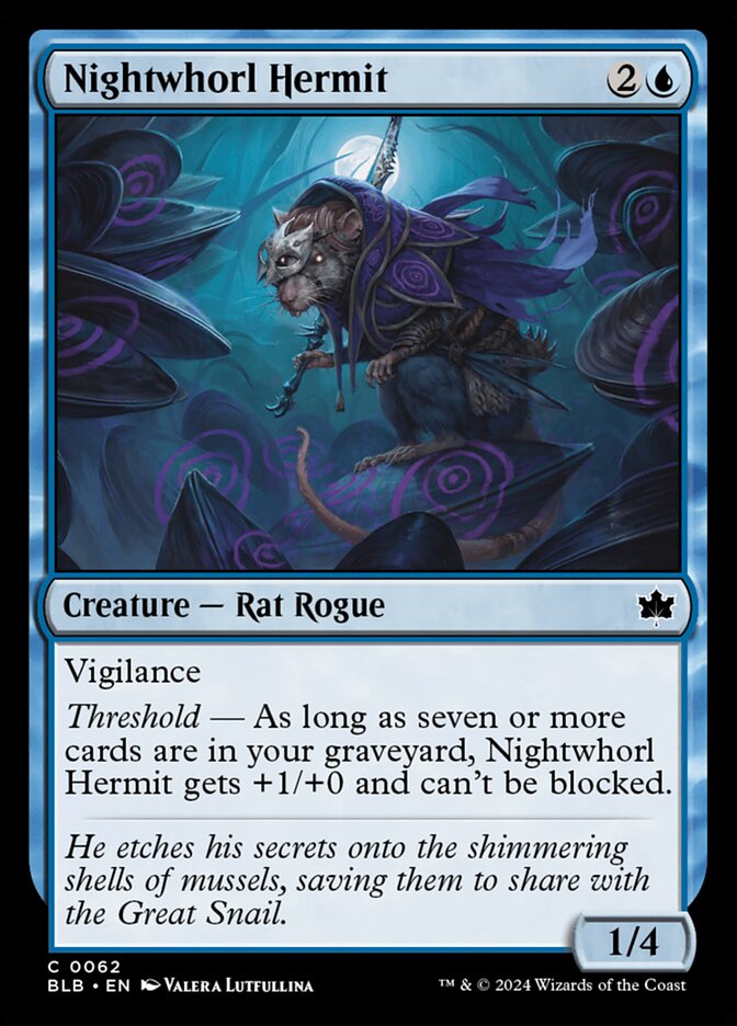 Nightwhorl Hermit - carta Magic The Gathering