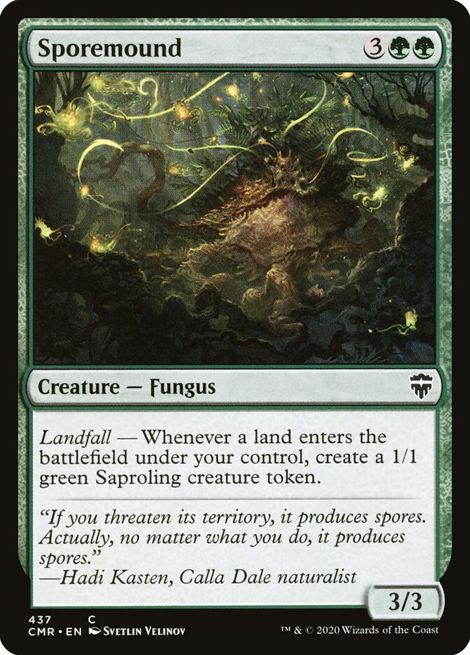 Sporemound - carta Magic The Gathering