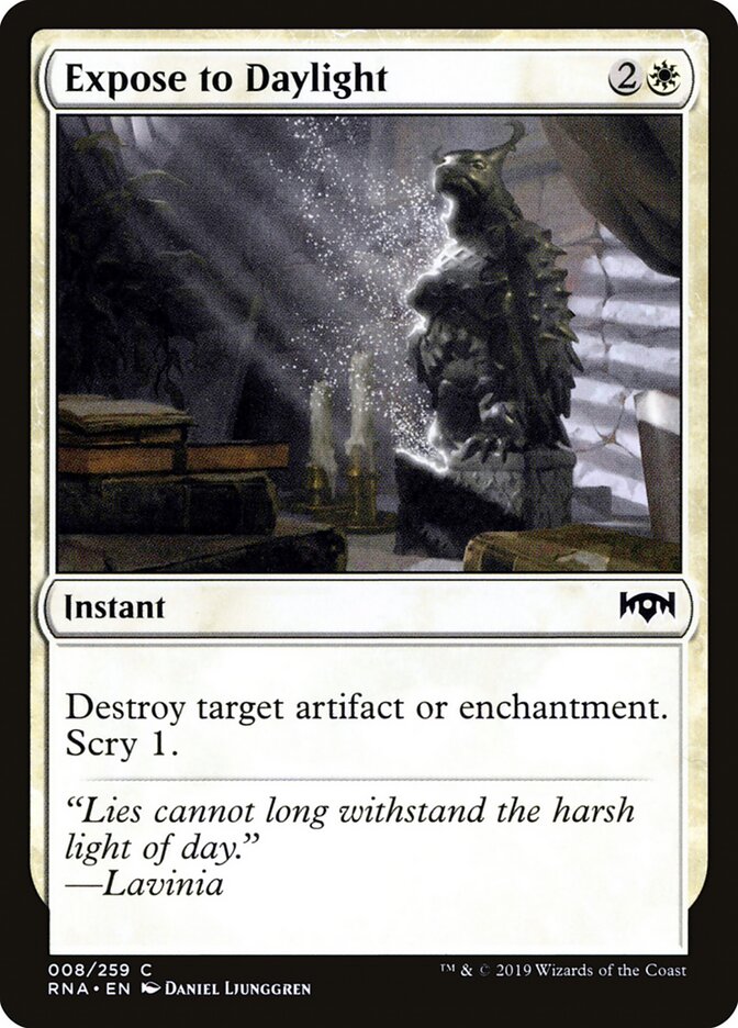Expose to Daylight - carta Magic The Gathering