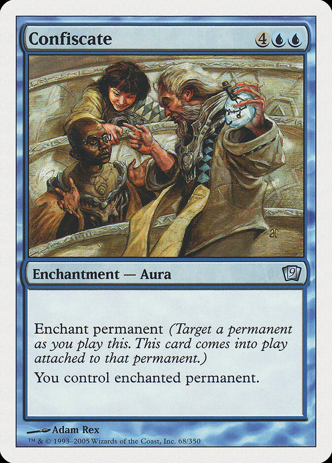 Confiscate - carta Magic The Gathering