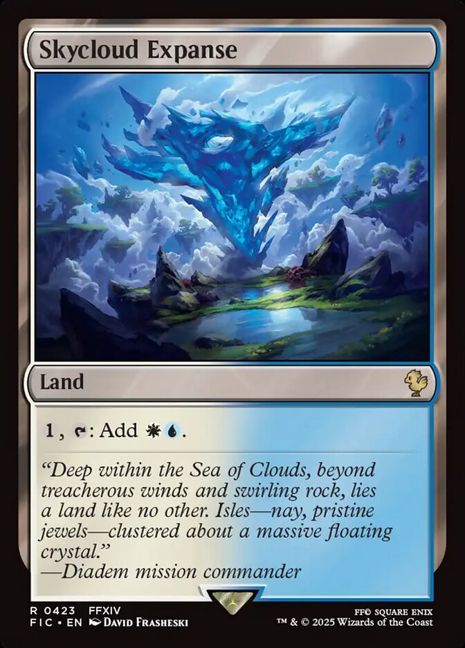 Skycloud Expanse - carta Magic The Gathering