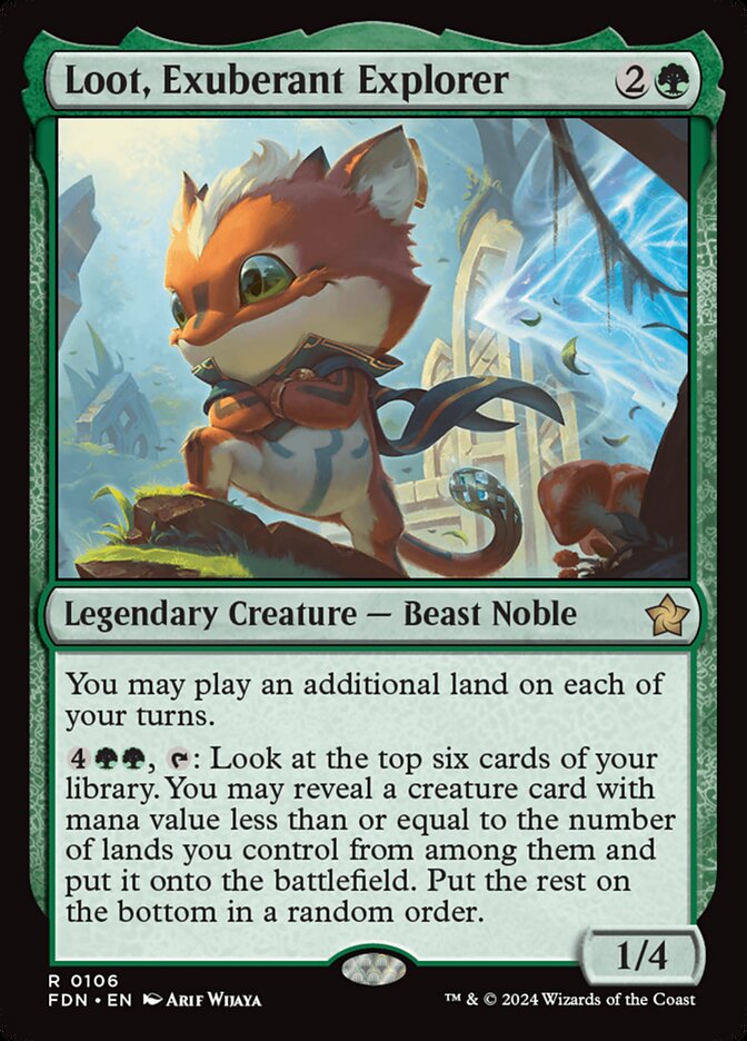 Loot, Exuberant Explorer - carta Magic The Gathering