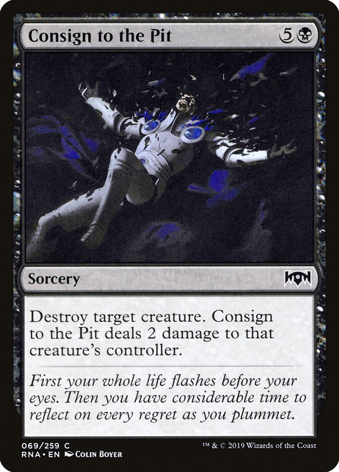 Consign to the Pit - carta Magic The Gathering
