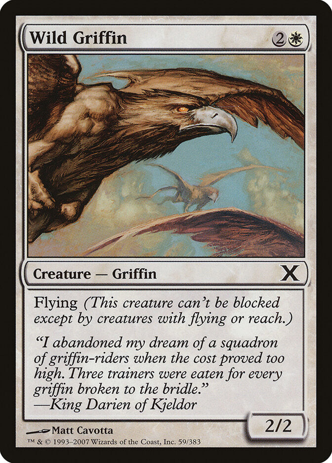 Wild Griffin - carta Magic The Gathering