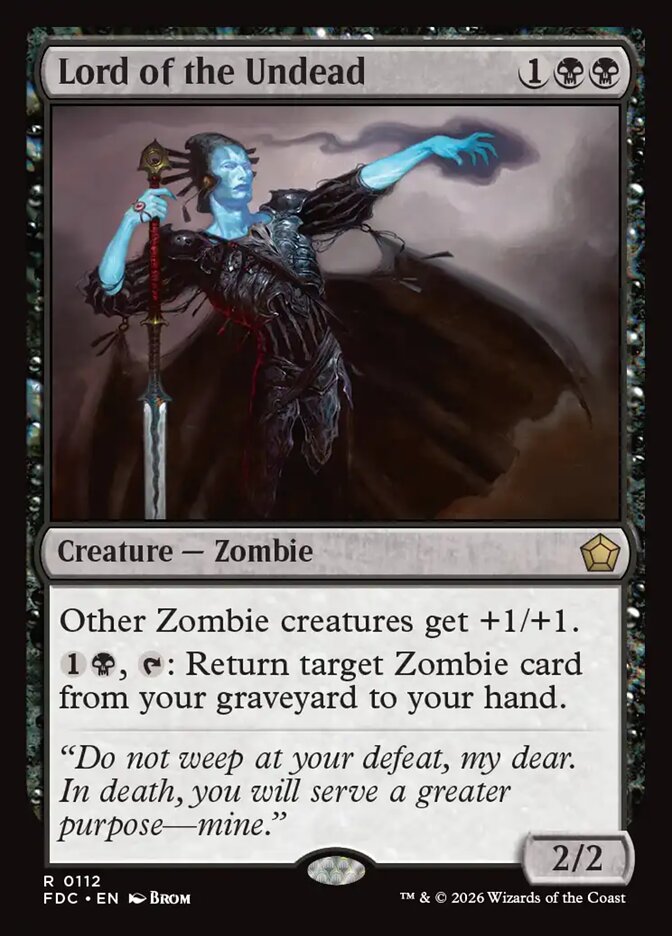 Lord of the Undead - carta Magic The Gathering