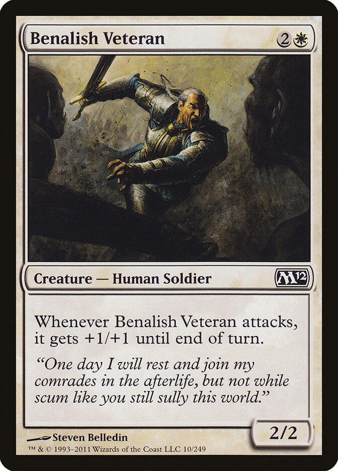 Benalish Veteran - carta Magic The Gathering