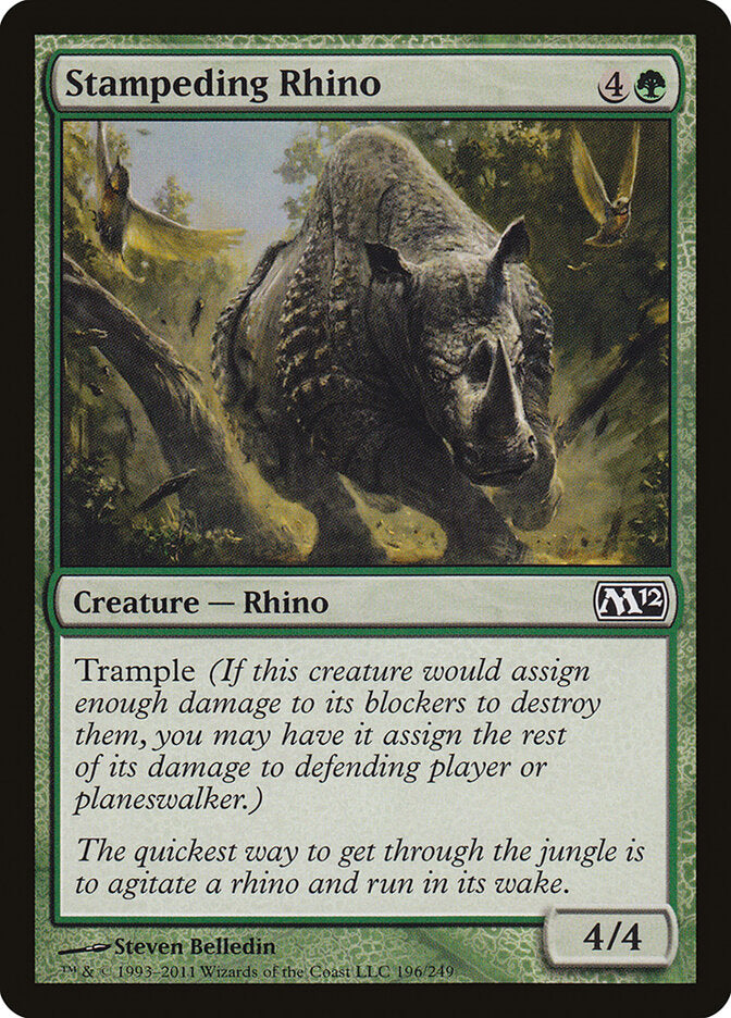 Stampeding Rhino - carta Magic The Gathering