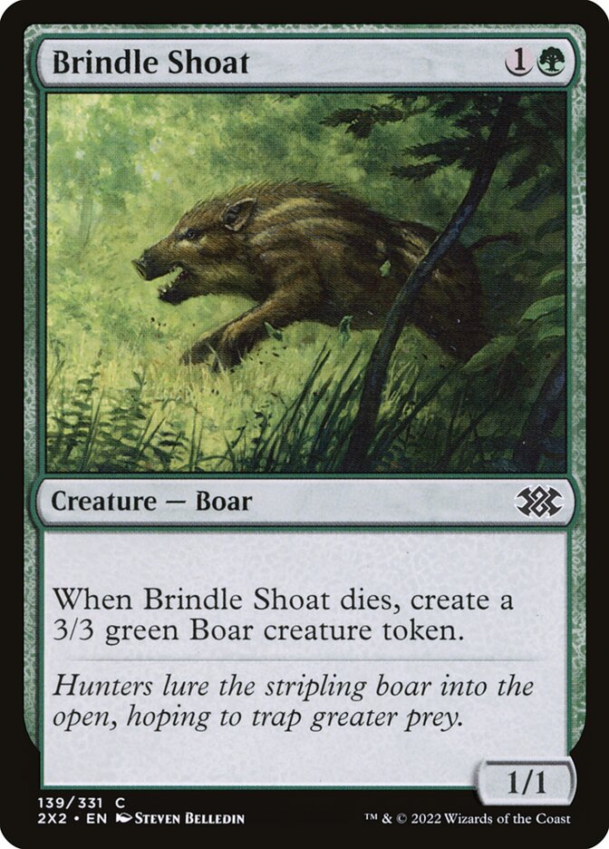 Brindle Shoat - carta Magic The Gathering