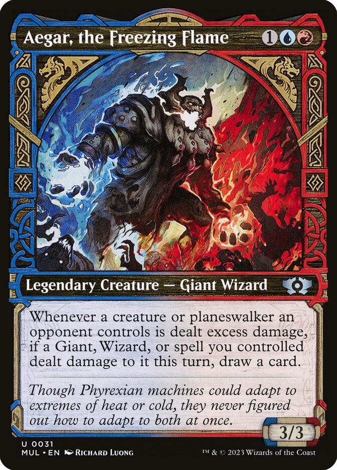 Aegar, the Freezing Flame - carta Magic The Gathering