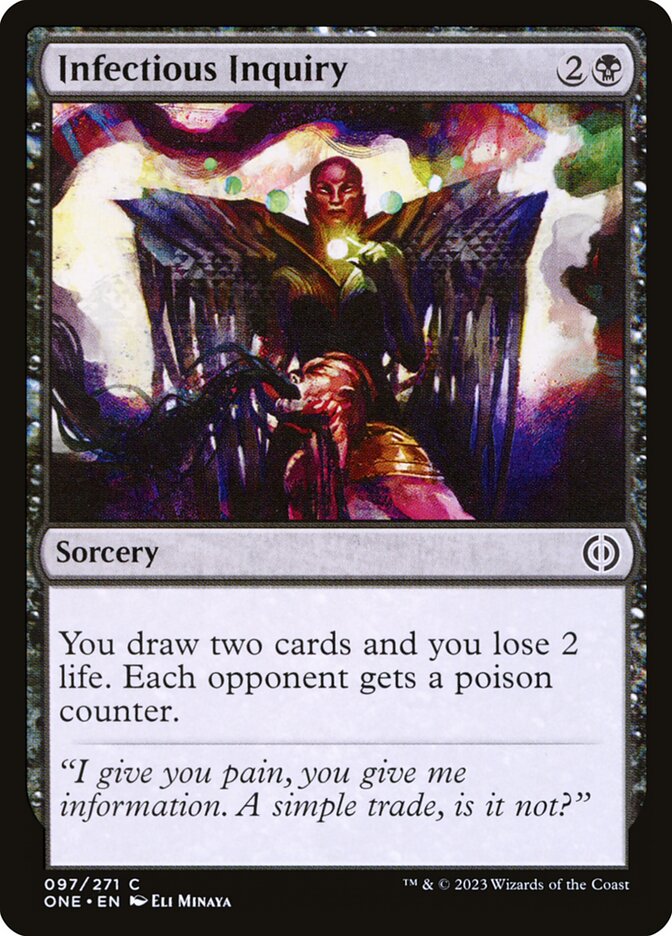 Infectious Inquiry - carta Magic The Gathering