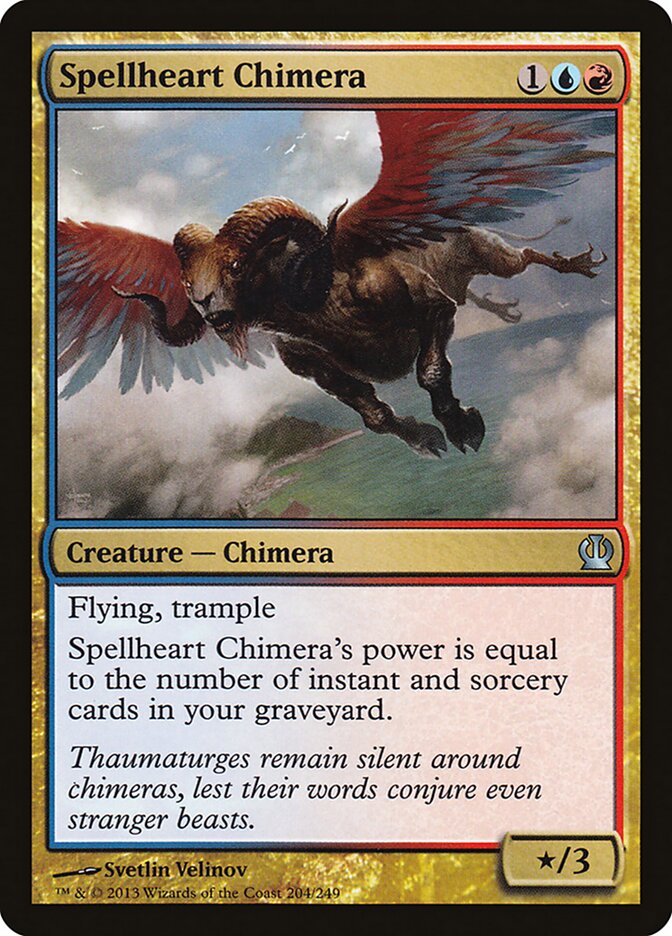 Spellheart Chimera - carta Magic The Gathering