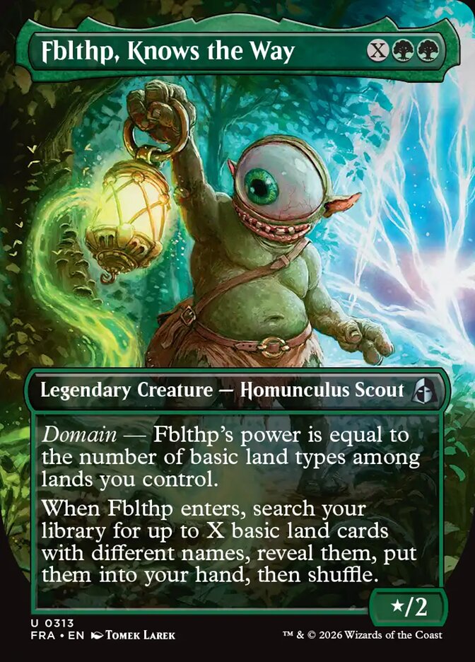 Fblthp, Knows the Way - carta Magic The Gathering