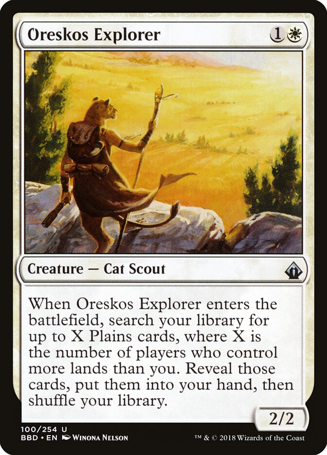 Oreskos Explorer - carta Magic The Gathering